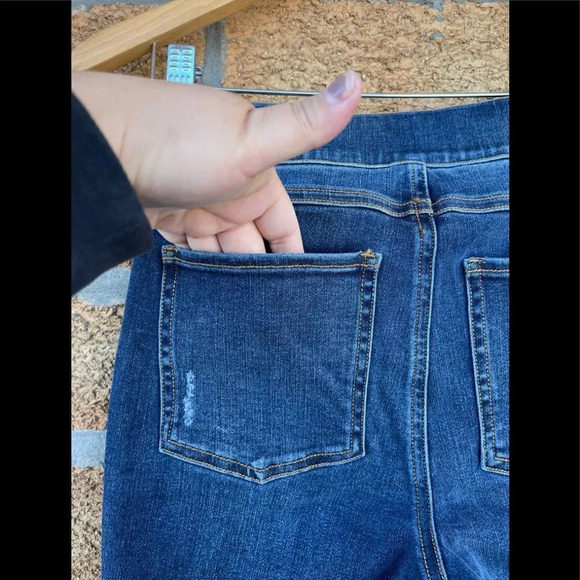 Spanx Distressed Ankle Skinny Jeans small - Picture 5 of 8